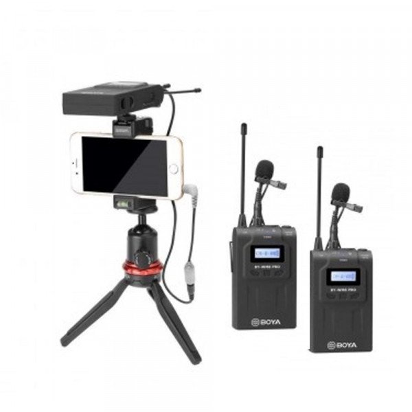 BOYA BY-WM8 Pro-K2 système micro UHF sans fil