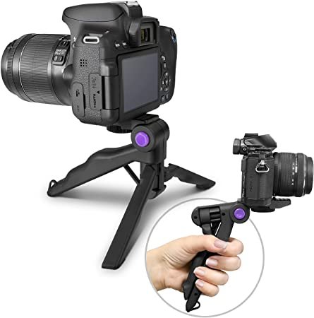 Mini trépied avec stabilisateur de poignée pistolet 2 en 1