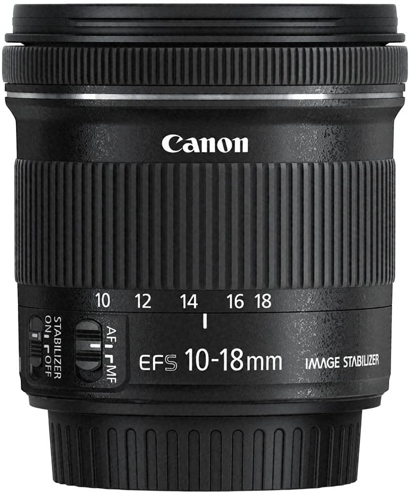 Objectif Canon EF-S 10-18mm f/4.5-5.6 IS STM