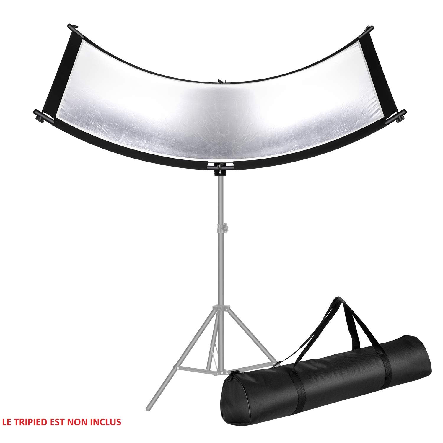 Réflecteur incurvé 60x180cm en forme de U