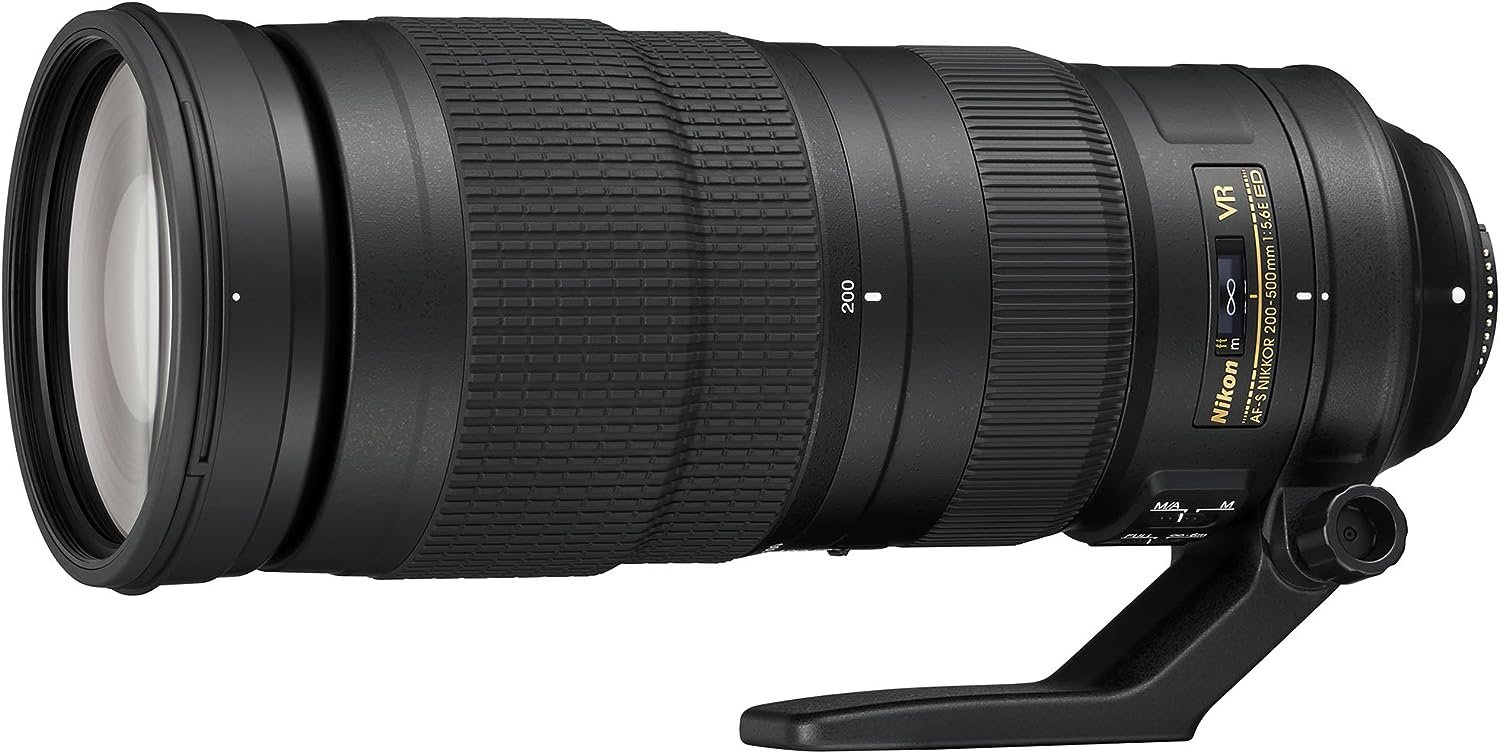 Objectif Nikon AF-S Nikkor 200-500mm f/5.6 E ED  VR