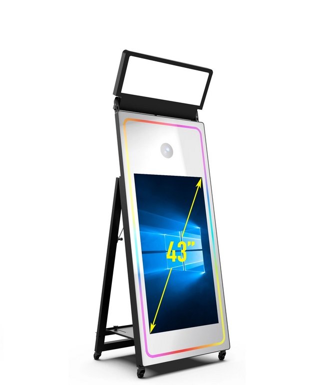 miroir magique photo booth 43''/65''