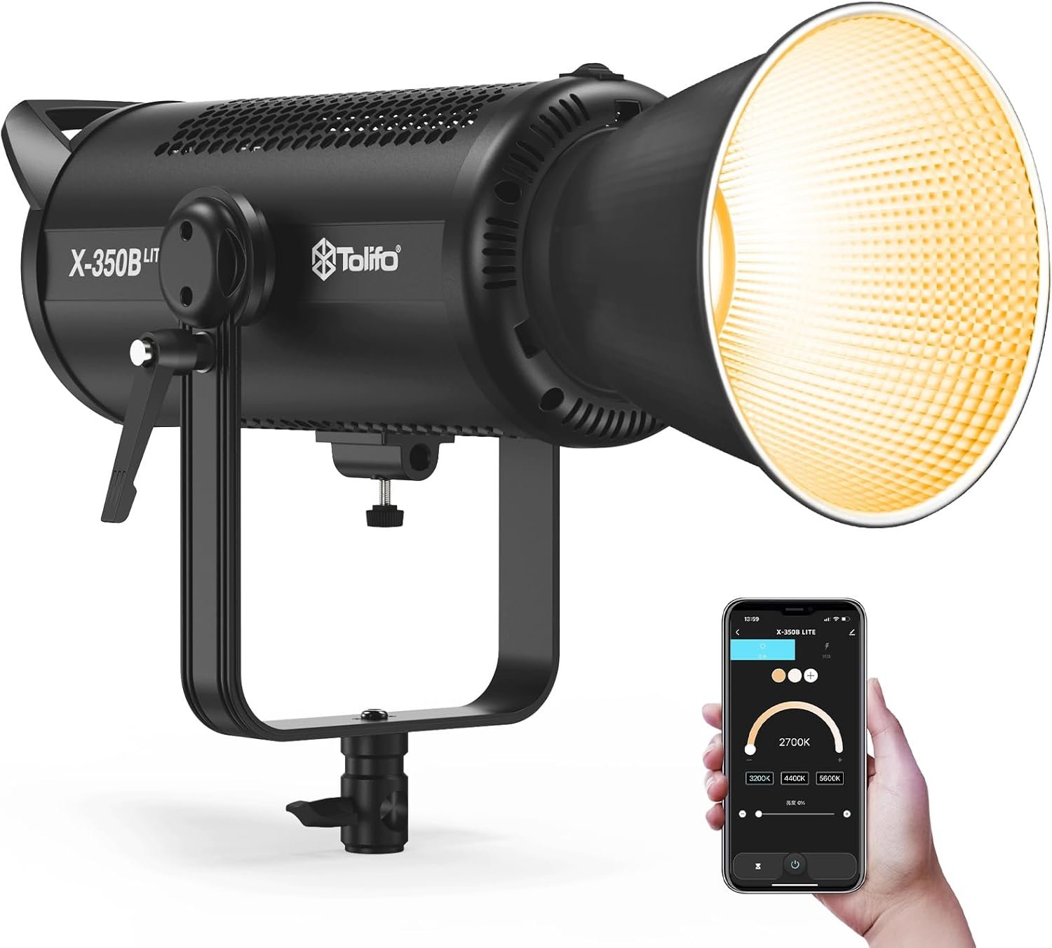 Led Tolifo COB X-350B Lite Bicolor