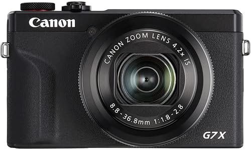 Canon PowerShot G7X Mark III Noir