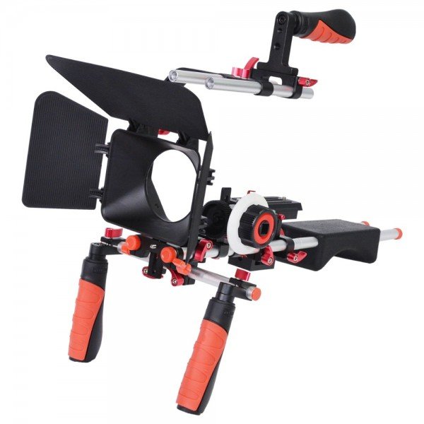 Système Stabilisateur Kit DSLR Épaule Rig Tournage Équipement D202